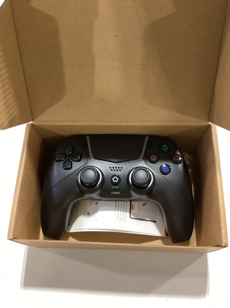 Condition photo showing Good Condition for BETMI Wireless Controller for PS-5/Pro/Slim/PC,Bluetooth Gaming Controller with Hall Joysticks/LED Channel Light/Turbo/6-Axis Gyro/Dual Vibration/Touchpad/3.5mm TRRS Audio Jack/Speaker Function(Black)