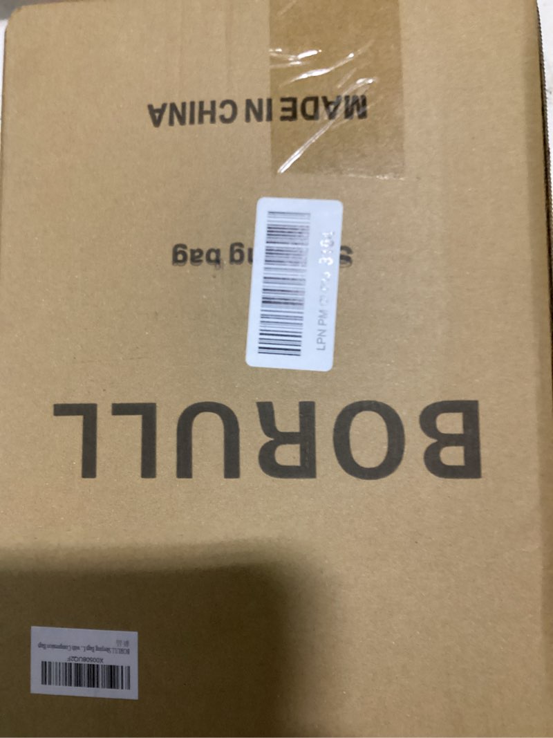 Condition photo showing Good Condition for sleeping bags for adults cold warm weather,backpacking compact lightweight camping sleeping bag with compression sack for kids,camping essentials gear for hiking,travel,climb,outdoor, indoor 3lb-black & light gray(l zip) 3 seasons?50°f-70°f?