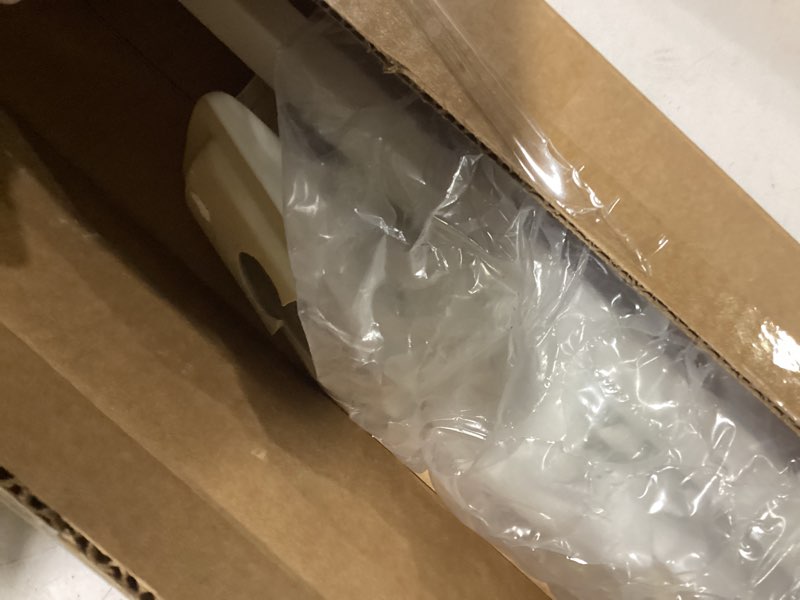 Condition photo showing Good Condition for tenedos white glazed ceramic bathroom accessory kit - not for flat surface installation (towel bar)- there is an insert that goes inside wall- professional installation needed
