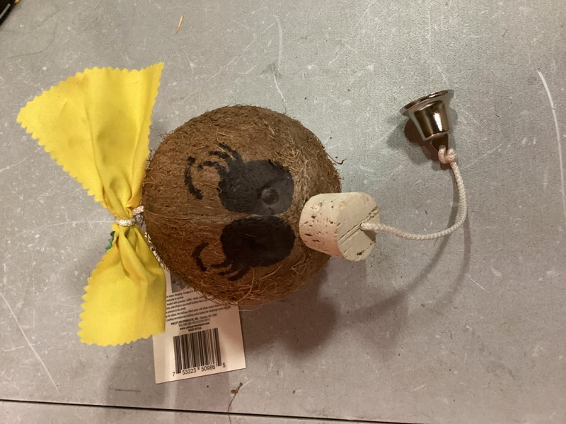 Condition photo showing New/Like New for Polly's Piggy Bank Bird Toy