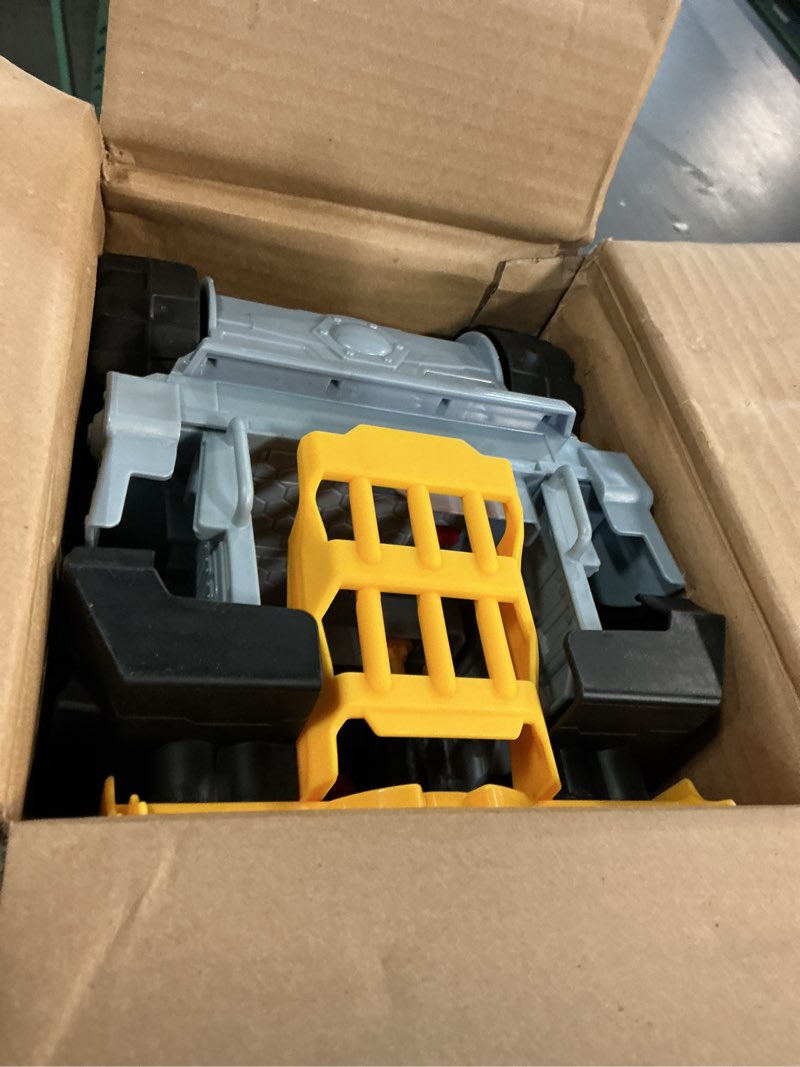 Condition photo showing New/Like New for fisher-price imaginext dc super friends batman toy transforming bat-tank with lights sounds & figure for pretend play kids ages 3+ years
