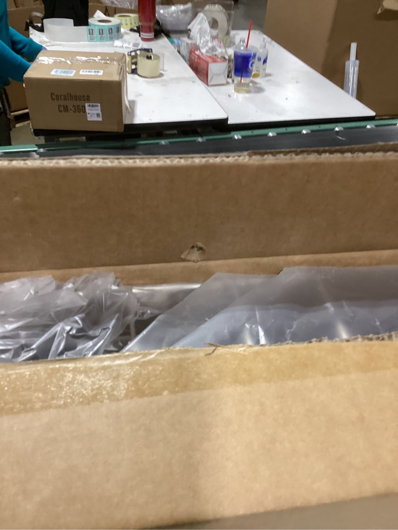 Condition photo showing New/Like New for UPGRADED 808602302 Dishwasher Lower Dishrack for Frigidaire Kenmore Dishwasher Rack Replacement Parts with Wheel,808602302 154432602 Frigidaire Dishwasher Rack Parts 304 Stainless Steel Bottom Rack