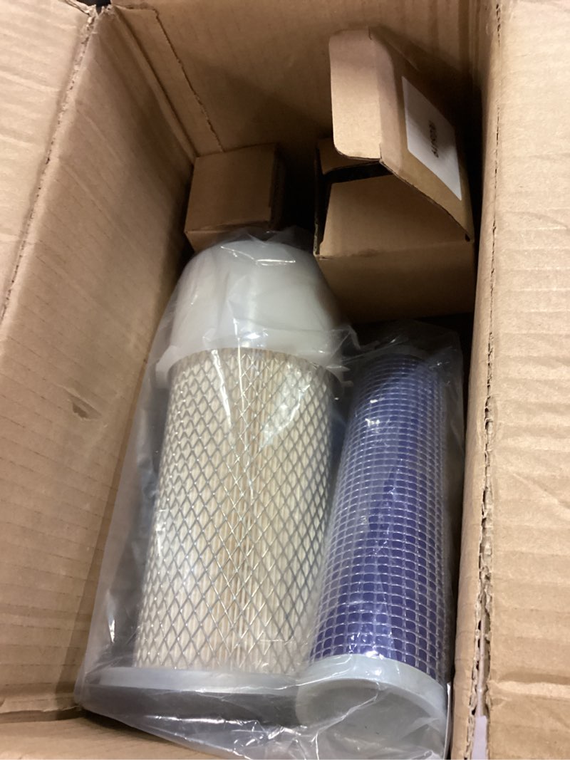 Condition photo showing Good Condition for Maintenance Filter Kit Compatible with John Deere 870 970 1070 Compact Utility Tractor T11138 M802606 UC11955 CH12881 M806419 Oil Fuel Primary Secondary Air Filter Element Set