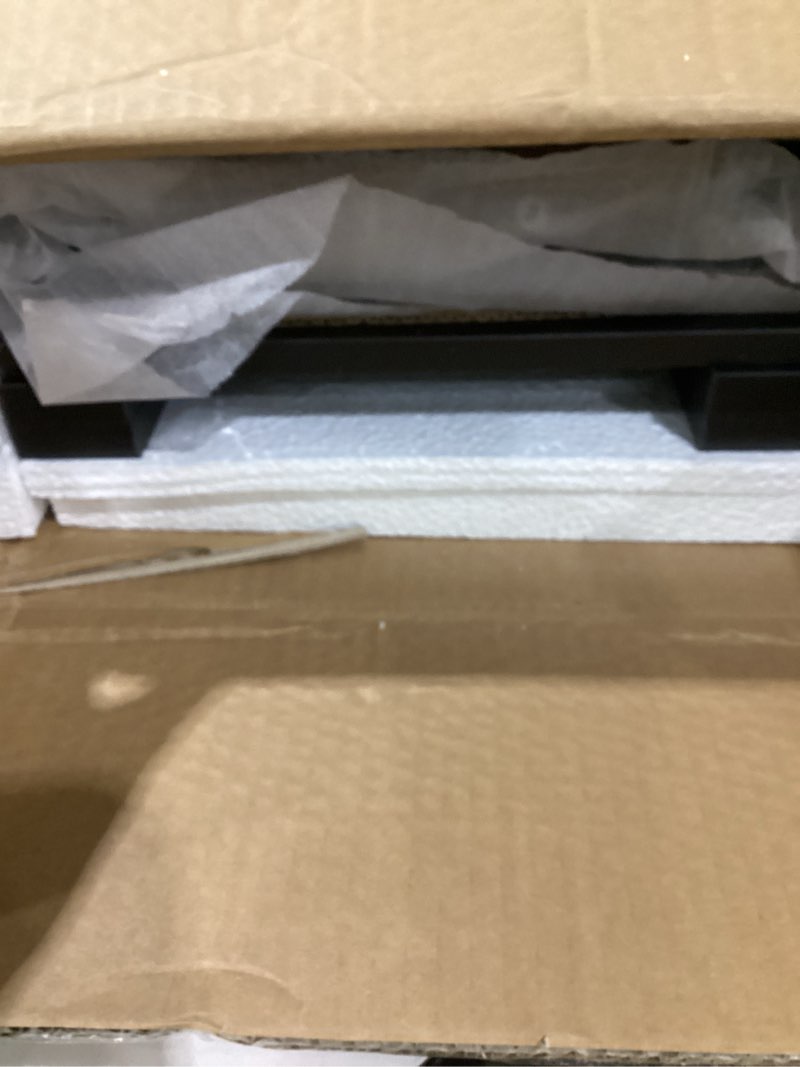 Condition photo showing Good Condition for iwell bathroom cabinet, bathroom storage cabinet with 2 doors & 3 shelves, 3 heights available, for living room, entryway, kitchen, home office, black