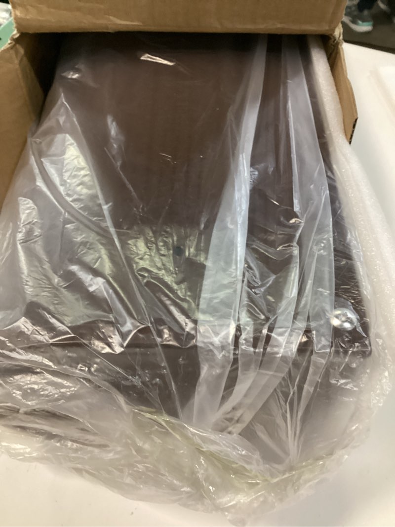 Condition photo showing Good Condition for Bronze Metal Mailbox Post Mount, RAINHOL Medium Compacity Mail Box, Galvanized Steel Standard Mailboxes for Outside, 20 x 8.7 x 6.7 inches