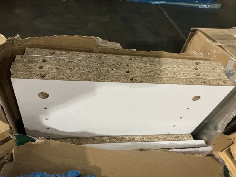 Condition photo showing As Is for Closetmaid Ss16-Tk Suitesymphony 6 To 9 Foot Wide Closet System - White