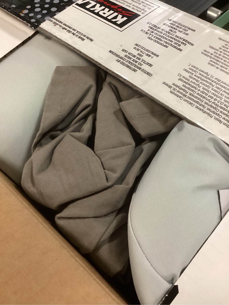 Condition photo showing As Is for nursing pillow and positioner, breastfeeding, bottle feeding, baby sitting support with removable ultra soft cover, tummy time support for baby boys and girls (beige) beige 22" x 17.7" x 5.9"