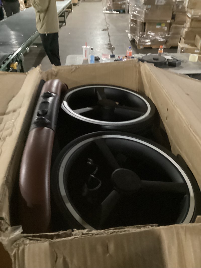 Tandem Double Stroller Newborn and Toddler, Foldable Twin Stroller with Reversible Seat, 5-Point Saf