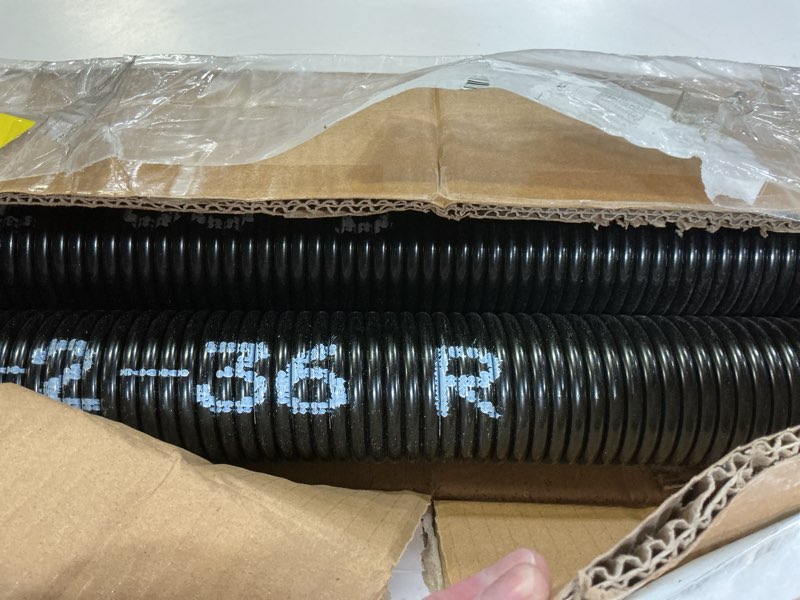 Condition photo showing Good Condition for Pair of 2" Garage Door Torsion Springs Set with Non-Slip Winding Bars&Gloves, High Quality Precision Electrophoresis Oil-Free Black Coated for Replacement, MIN 16,000 Cycles (0.273x2''x36'') 0.273X2"X36"