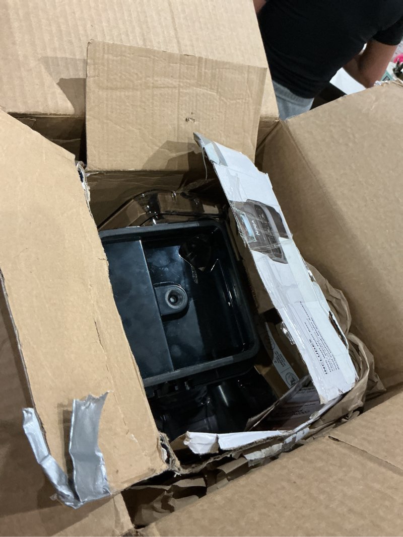 Condition photo showing As Is for ninja bl610 professional 72 oz countertop 1000-watt base and total crushing technology for-smoothies, ice and frozen fruit, black, blender + pitcher