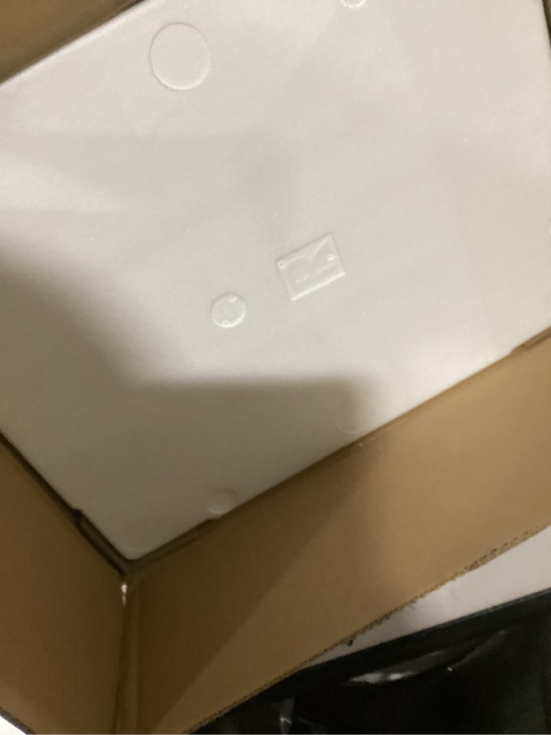 Condition photo showing New/Like New for SIMPLI-MAGIC 16 Gallon (60L) Open Top Trash Can – Round Commercial Trash Can – Smudge-Resistant, Easy to Clean, Non-Skid Base, Stainless Steel (2 Pack) Black Extra Large