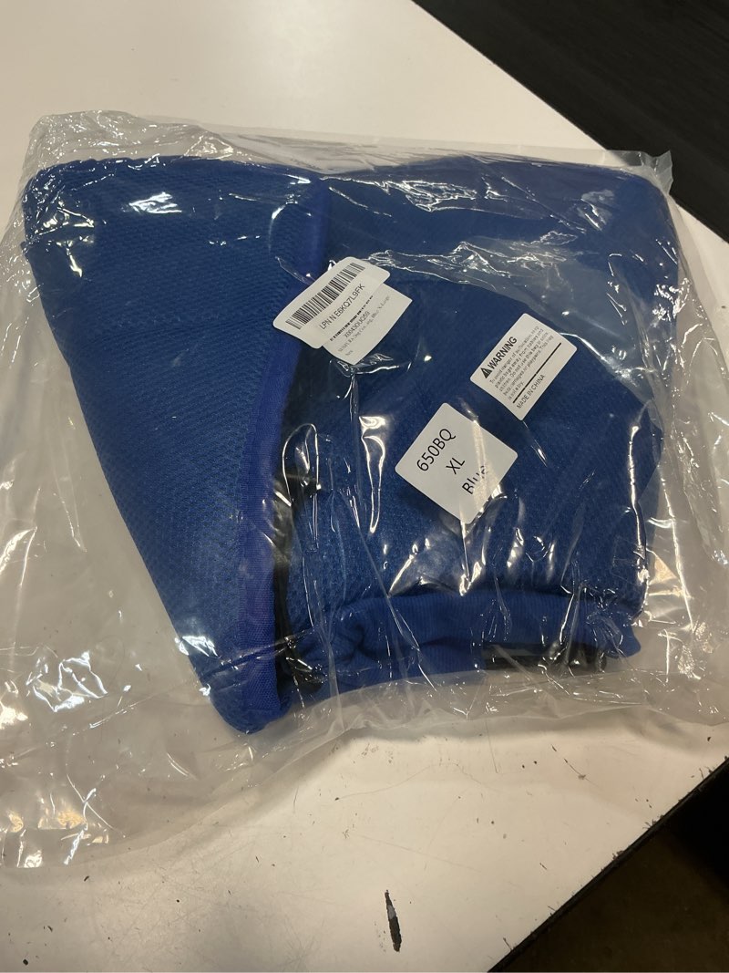 Condition photo showing Good Condition for dog cones for large dogs, soft pet cone stop licking after surgery, adjustable pet e-collar alternative for wound healing, blue x-large