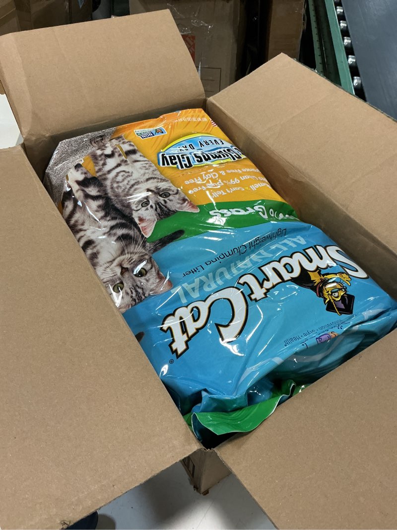 Condition photo showing Good Condition for smartcat all natural clumping cat litter, 20 pound (320oz 1 pack) - alternative to clay and pellet litter - chemical and 99% dust free - unscented and lightweight 20-pound