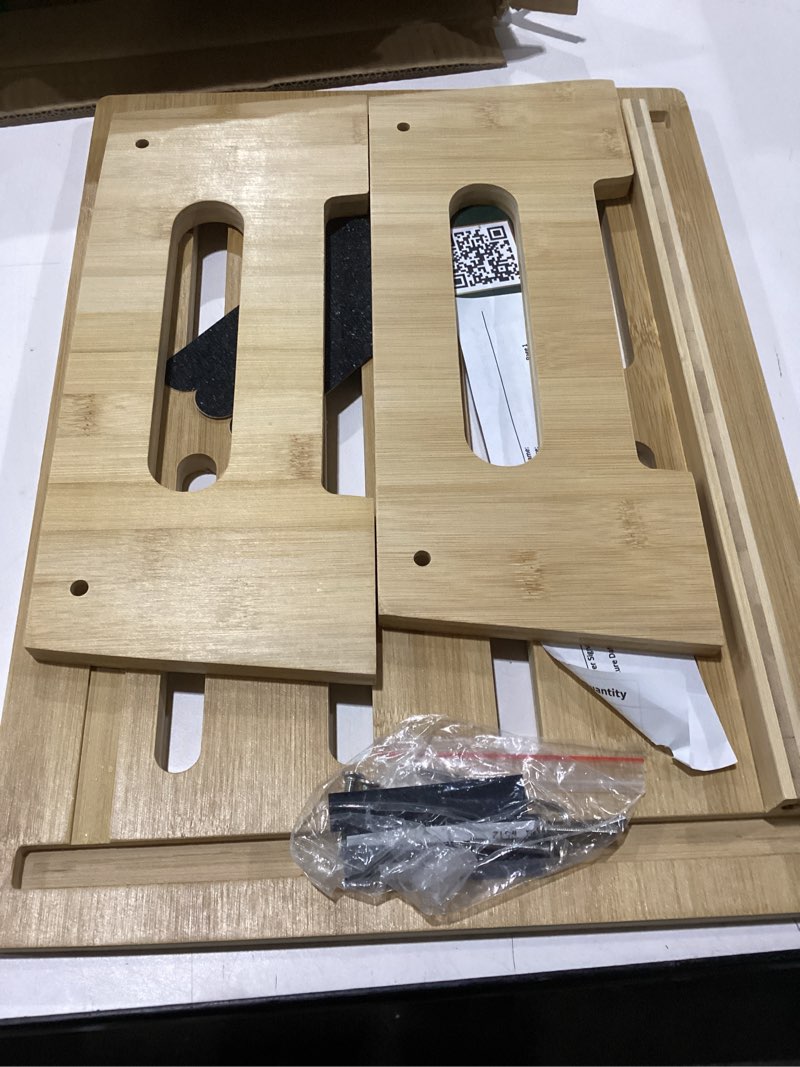 Condition photo showing New/Like New for one step stool for adults seniors and kids with non-slip surface, natural bamboo stepping stools for high bed, bathroom and kitchen, hold up to 450 lbs, lightweight, waterproof, easy to install