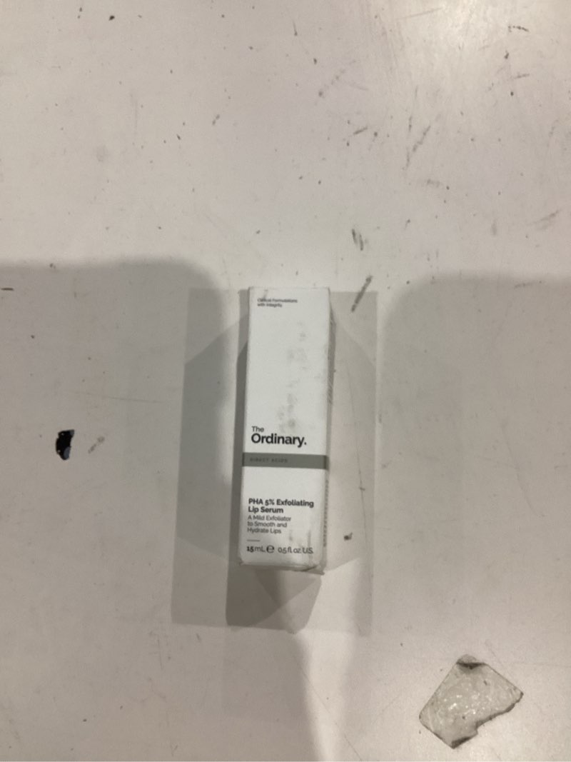 Condition photo showing Good Condition for The Ordinary PHA 5% Exfoliating Lip Serum, Hydrating Overnight Lip Exfoliator Treatment, 0.5 Fl Oz