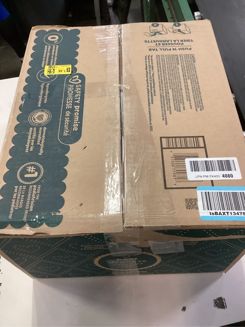 Condition photo showing New/Like New for Pampers Swaddlers Diapers, Size 5 (20-37 lbs), 132 Count, Absorbent, Keeps Baby Dry and Comfortable, Skin Safe Disposable Baby Diaper (Packaging May Vary) Size 5 132