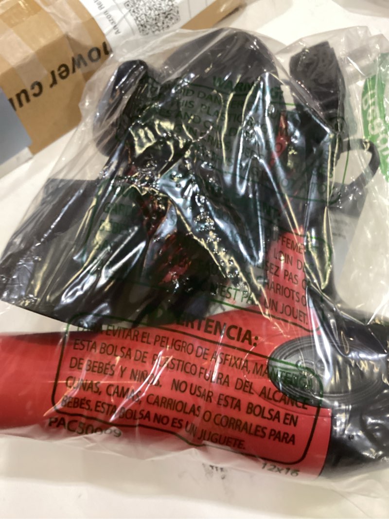 Condition photo showing As Is for KISS 1875 Watt Pro Tourmaline Ceramic Hair Dryer, Styling Edition, 3 Heat Settings, 2 Speed Settings, Cool Shot Button, 7 Blow Dryer Accessories Included, 2-Year Warranty - Red 8 Piece Set 7 Accessories