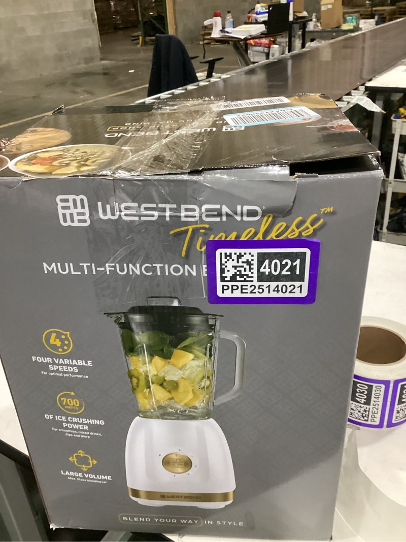 Condition photo showing As Is for Multi function blender