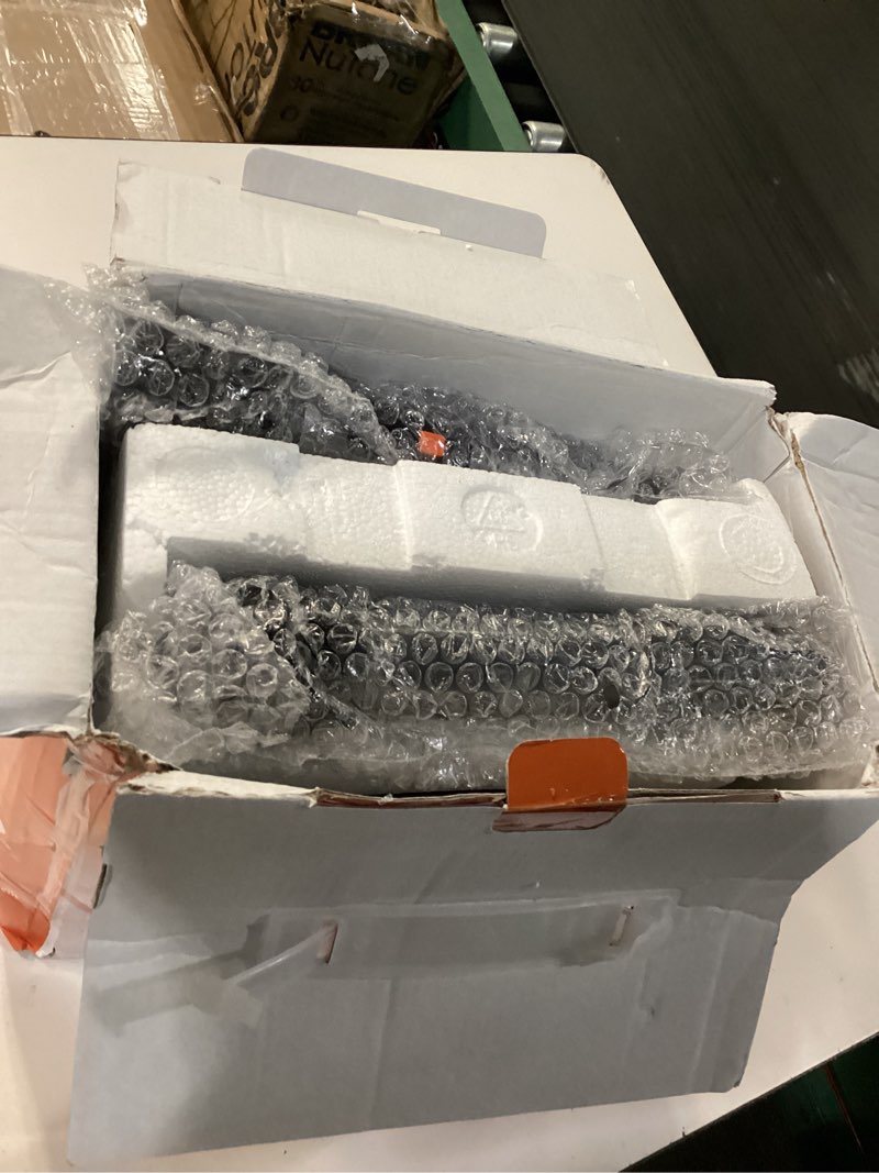 Condition photo showing Good Condition for karaoke machine, portable bluetooth speaker with 2 wireless microphones for adults & kids with lights, karaoke microphone with pa system supports usb/tf/fm/aux for home party home system packages black