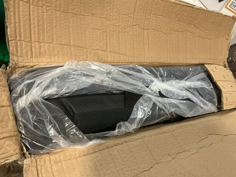 Condition photo showing Good Condition for VIVOHOME Wide Reclining Stadium Seats with Back Support and Cushion, 2 Pack Portable Padded Bleacher Chairs with Armrest and Cup Holder, Comfortable for Various Sports Events