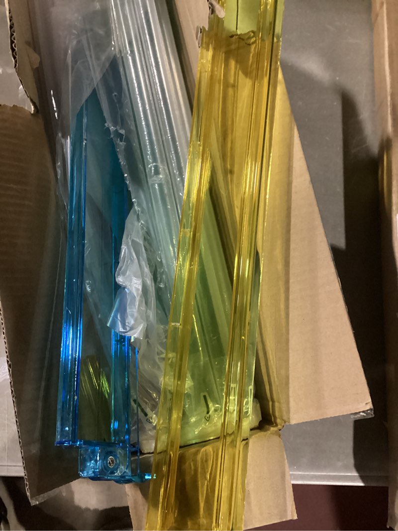 Condition photo showing Good Condition for Mahjong All-in-One Tile Rack & Pusher?4 Colors Acrylic Mahjong Rack and Pusher Combo?Modern Mahjong Racks with Built-in Pushers?Set of 4