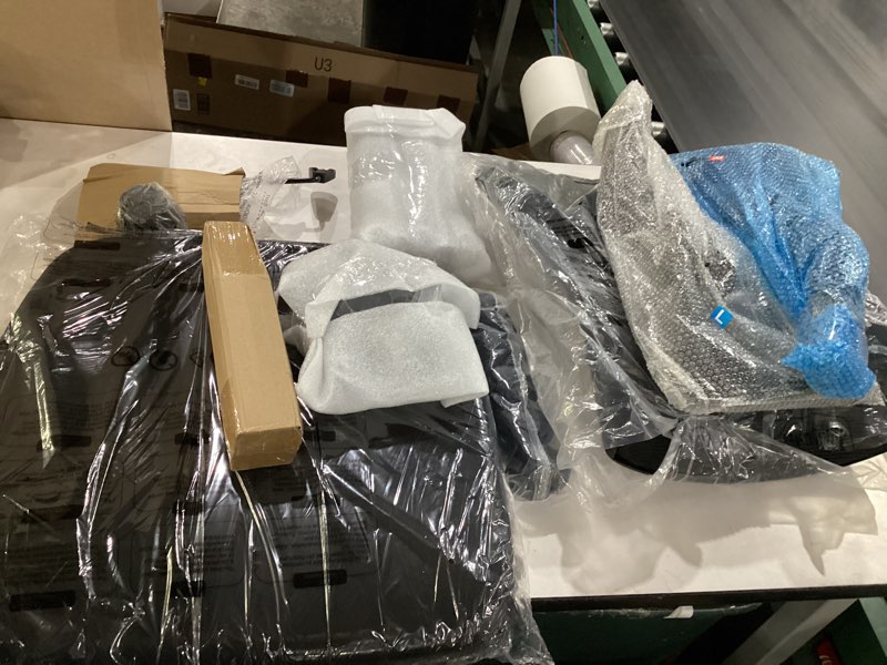 Condition photo showing New/Like New for office chair, ergonomic desk chairs 330lbs capacity high back mesh computer chair with flip-up armrests, comfy work chair with adjustable lumbar support, rolling chair black 25 inches x 20.5 inches x 40 inches