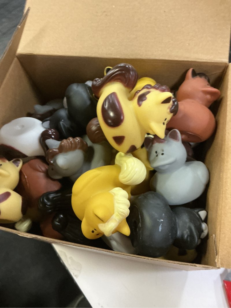 Condition photo showing New/Like New for Hungdao 48 Pcs Horse Rubber Duck 2.36 Inch Bucking Bronco Ducks Pool Float Bath Decor Gift for Horse Racing Festival Boys and Girls Classroom Prizes Baby Shower Party Favors