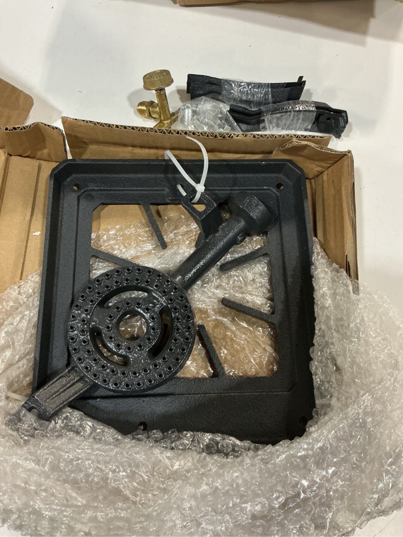 Condition photo showing Good Condition for portable single burner cast iron propane lpg gas stove outdoor camping cooker us
