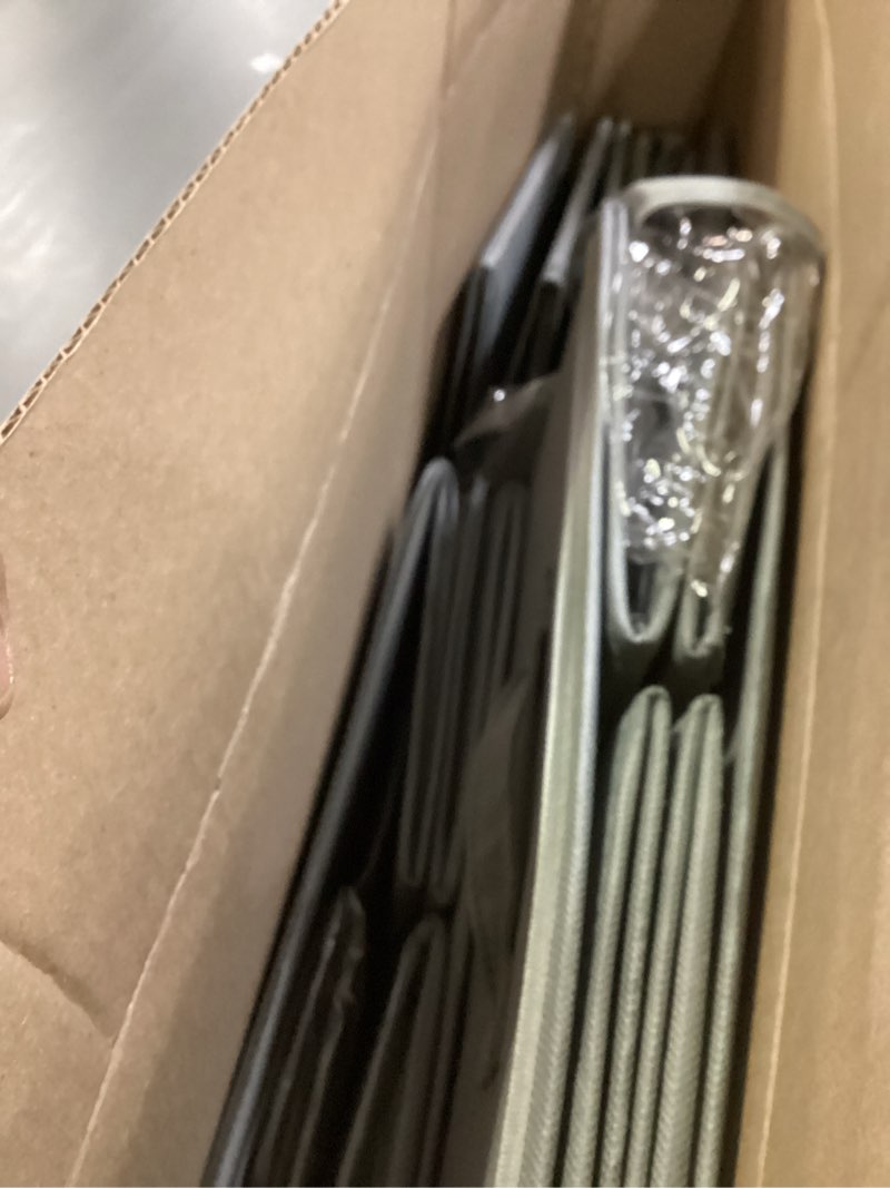 Condition photo showing Good Condition for SpaceAid 4 Pack 10" High Under Bed Storage Containers, Large Underbed Storage Organizer Bins with Lids for Bedroom, Dorm, Clothes, Closet Organization, Bed Sheets and Blankets (Gray) 4 Pack Gray