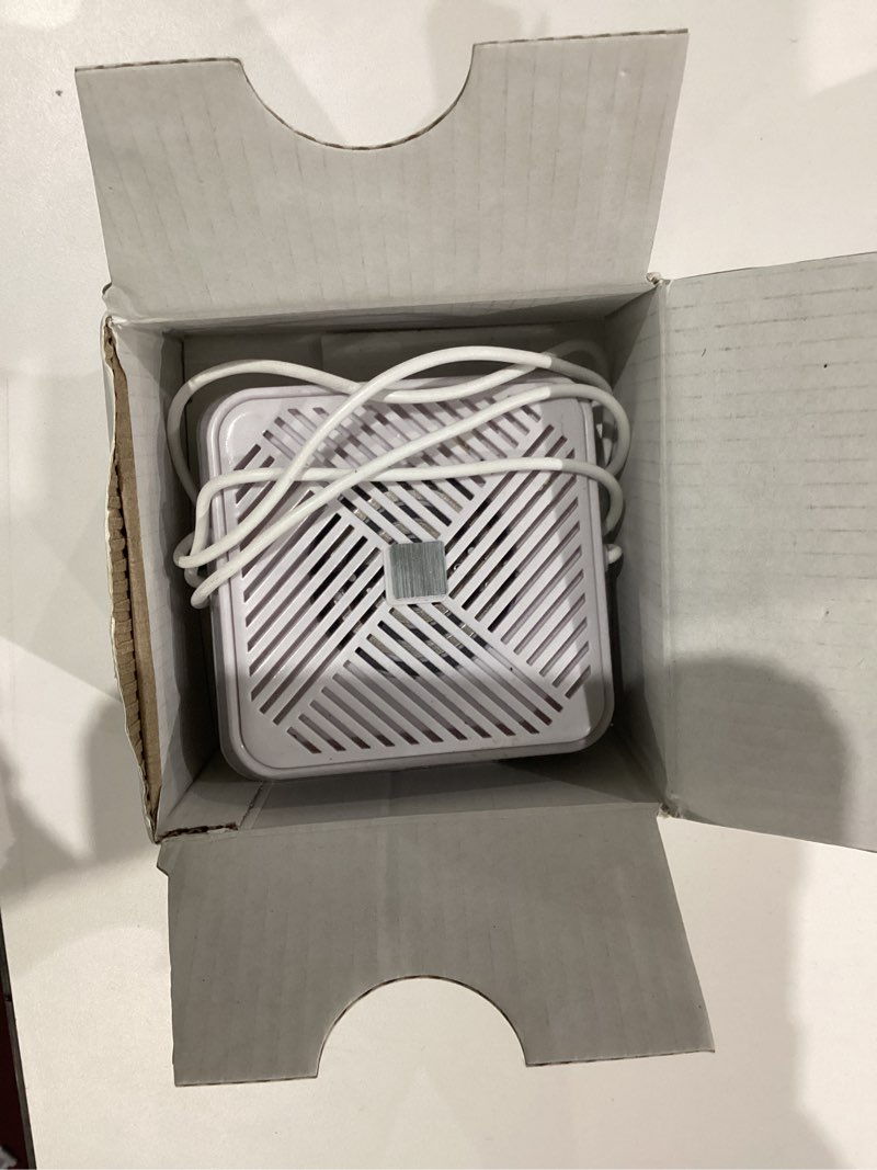 Condition photo showing As Is for VINGVO USB Mini Dishwasher, Integrated IP67 Powerful Ultrasonic High Frequency USB Dishwasher Portable 5V with Silicone Suction Cup for Household (White)