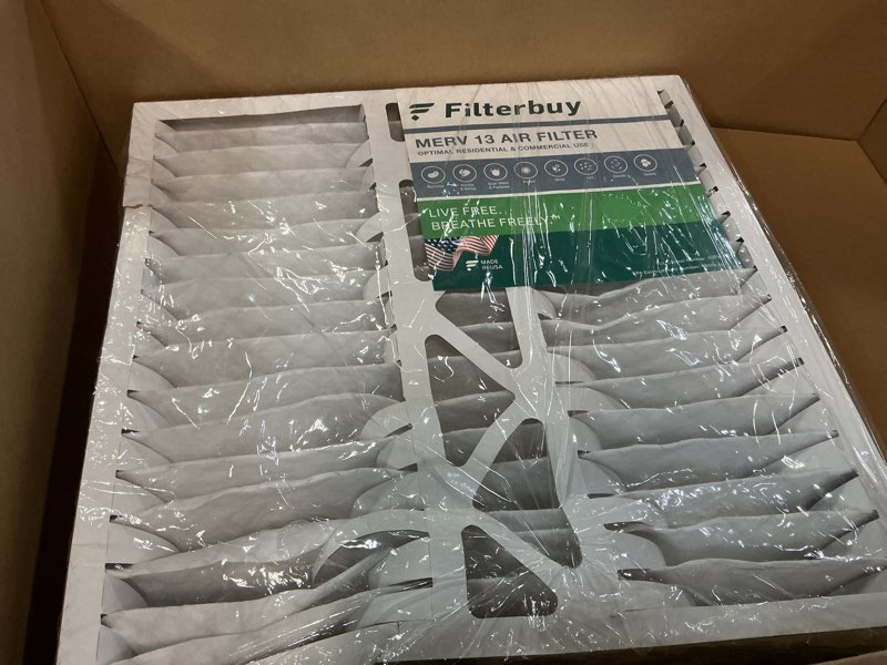 Condition photo showing Good Condition for Filterbuy 20x20x5 Pleated Air Filters, Replacement for HVAC AC Furnace (MERV 13)