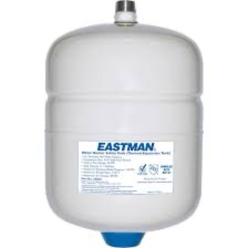 Thermal Expansion Tank: 2 gal Tank Capacity, 3/4 in Connection, 15 in 