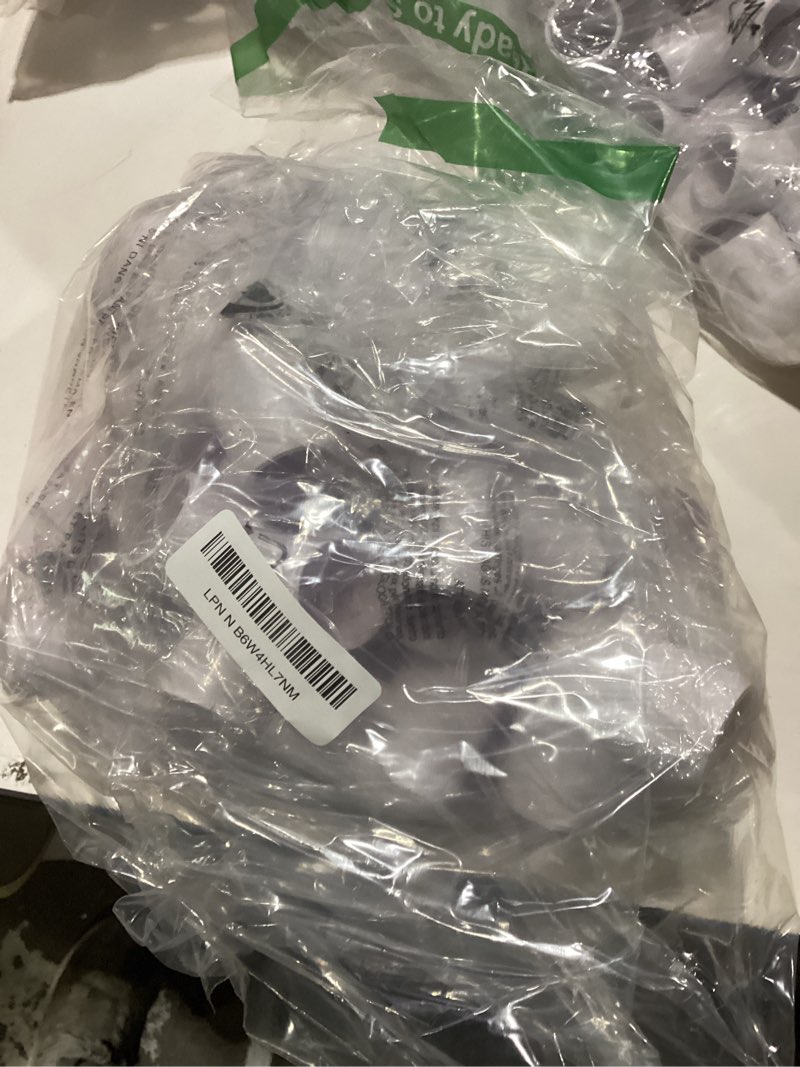 Condition photo showing Good Condition for 24 pack 3 way 3/4 inch pvc pipe fitting, furniture grade 90 degree elbow side outlet, pipe connectors pvc corner fittings for diy structure and frames, greenhouse shed, plumbing projects