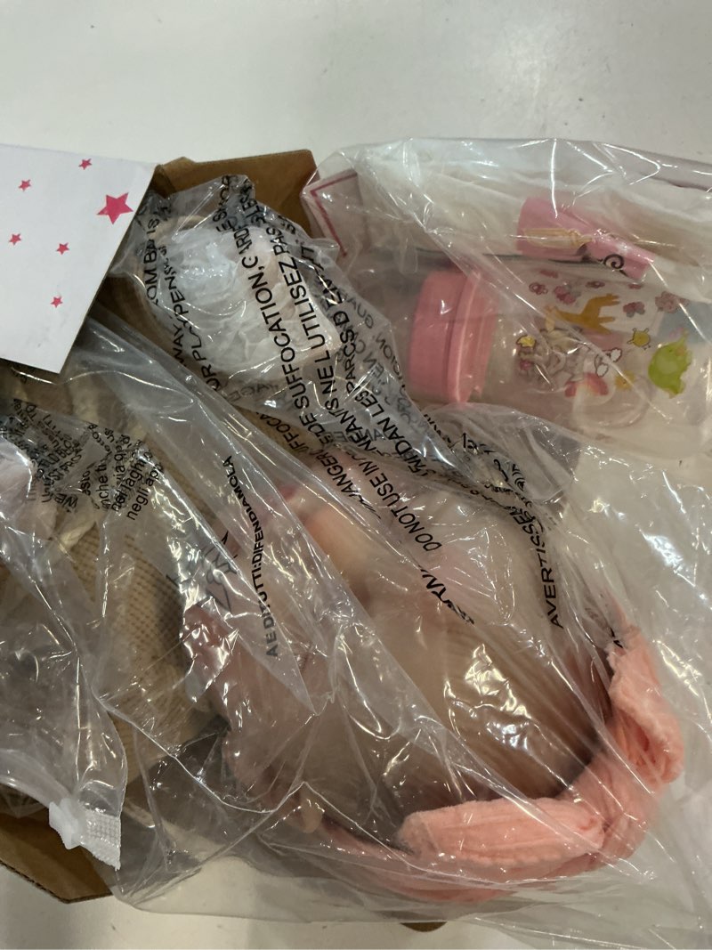 Condition photo showing New/Like New for charex reborn baby dolls girl - 20 inch realistic baby doll real life baby doll,sleeping soft reborn doll,newborn lifelike weighted doll, accessories gift toys for ages 3+