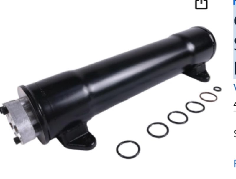 holdwell oil cooler 1810171c2 compatible with case ih 400 series ih engines d414 dt414 d436 dt436 dt466 tractors