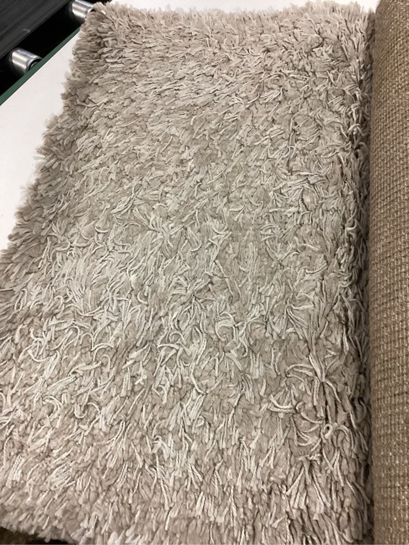Condition photo showing As Is for Loloi Margot Collection MAT-01 Antique/Sage 2'-6" x 9'-6" Runner Rug feat. CloudPile, No-Shed Easy Clean Large Patterned Area Rug for Living Room, Bedroom, Dining Area Antique / Sage 2'6" x 9'6" (Rectangular)