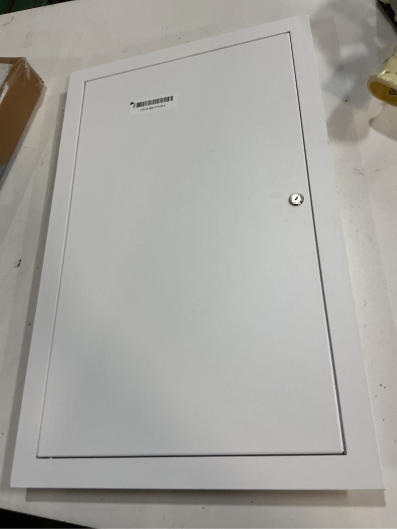 Condition photo showing Good Condition for thicken 1mm 12 x 20 access panel for drywall,attic door, ceiling access panel for drywall,12x20 metal access panels are thickened to 1mm to solve the problem of fragile panels(screwdriver latch) thicken 12*20