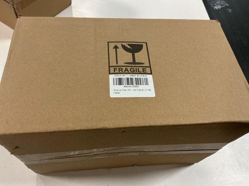 Condition photo showing New/Like New for Yesesion Clear Office Organizer Drawer for Desk, 2 Pack Plastic Pen and Pencil Holder with Adjustable Compartment, Large Desk Accessories Display Caddy for Home, Cabinet, Bathroom (Type B - 2 Pack)