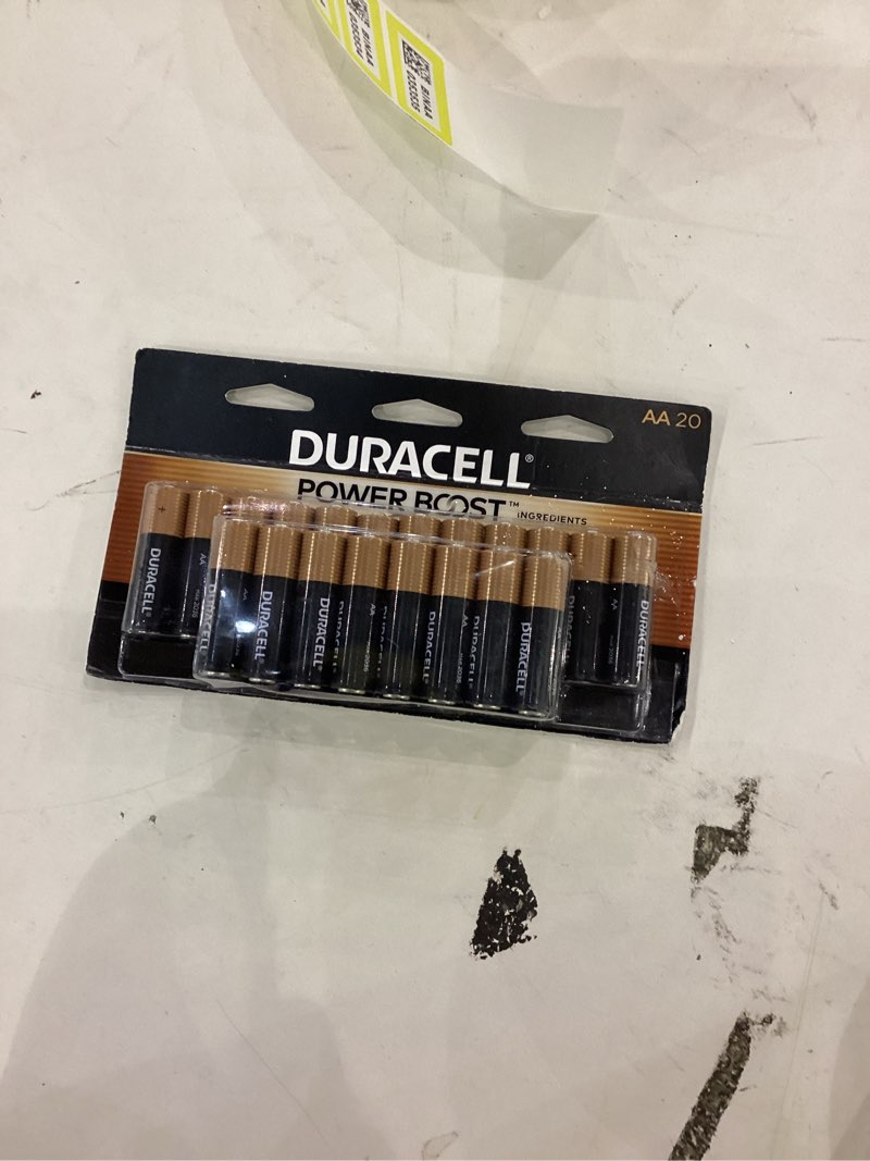 Condition photo showing New/Like New for Duracell Coppertop AA Batteries - 20pk Alkaline Battery