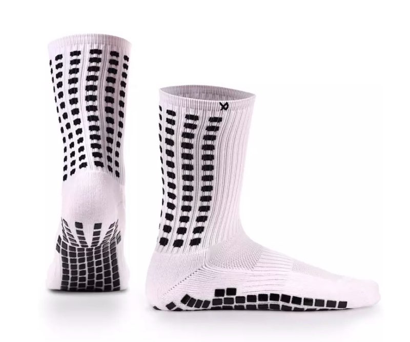 lux unisex soccer grip calf socks