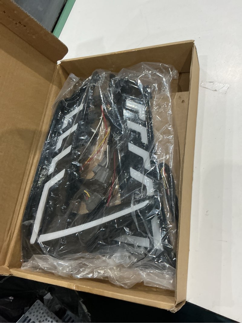 Condition photo showing Good Condition for led fog light drl compatible with honda cr-v 2023 2024 2025 3-color | with amber sequential turn signal, blue night light, front bumper lamp, left & right
