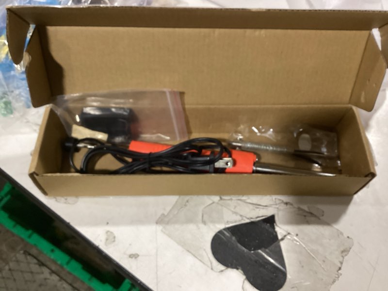 Condition photo showing Good Condition for 30w dual-use electric desoldering gun, solder sucker & iron with multiple nozzles, high-temp heatproof handle, portable desoldering tool for precision solder removal (eds-91)
