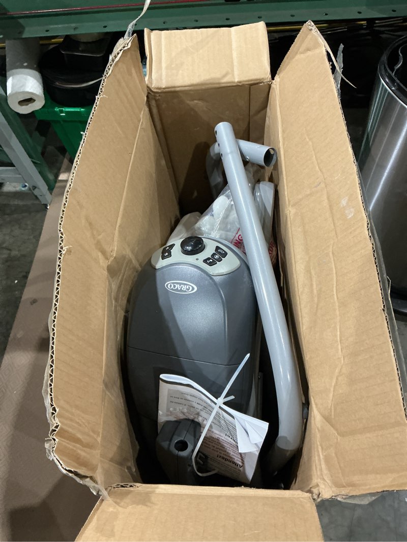Condition photo showing As Is for graco duetsoothe swing and rocker - sapphire