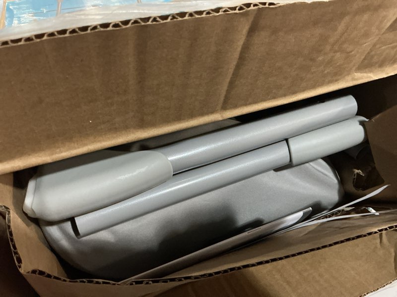 Condition photo showing Good Condition for graco slim spaces compact baby swing, space saving portable bay swing with height adjustable legs & soft toys, reign