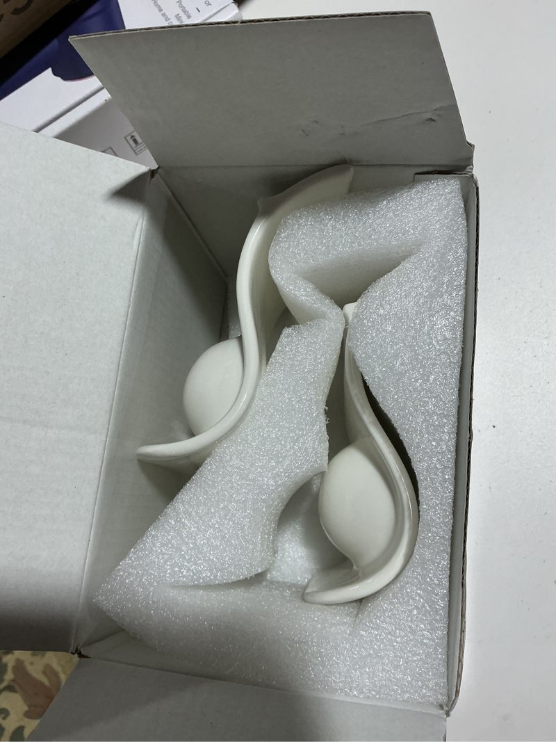 Condition photo showing Good Condition for Ceramic Egg Cup, Egg Cups for Soft Boiled Eggs, Soft Boiled Egg Holder 4 + 1 Egg Topper Cutter Soft Boiled Egg Cups Set Set of 4