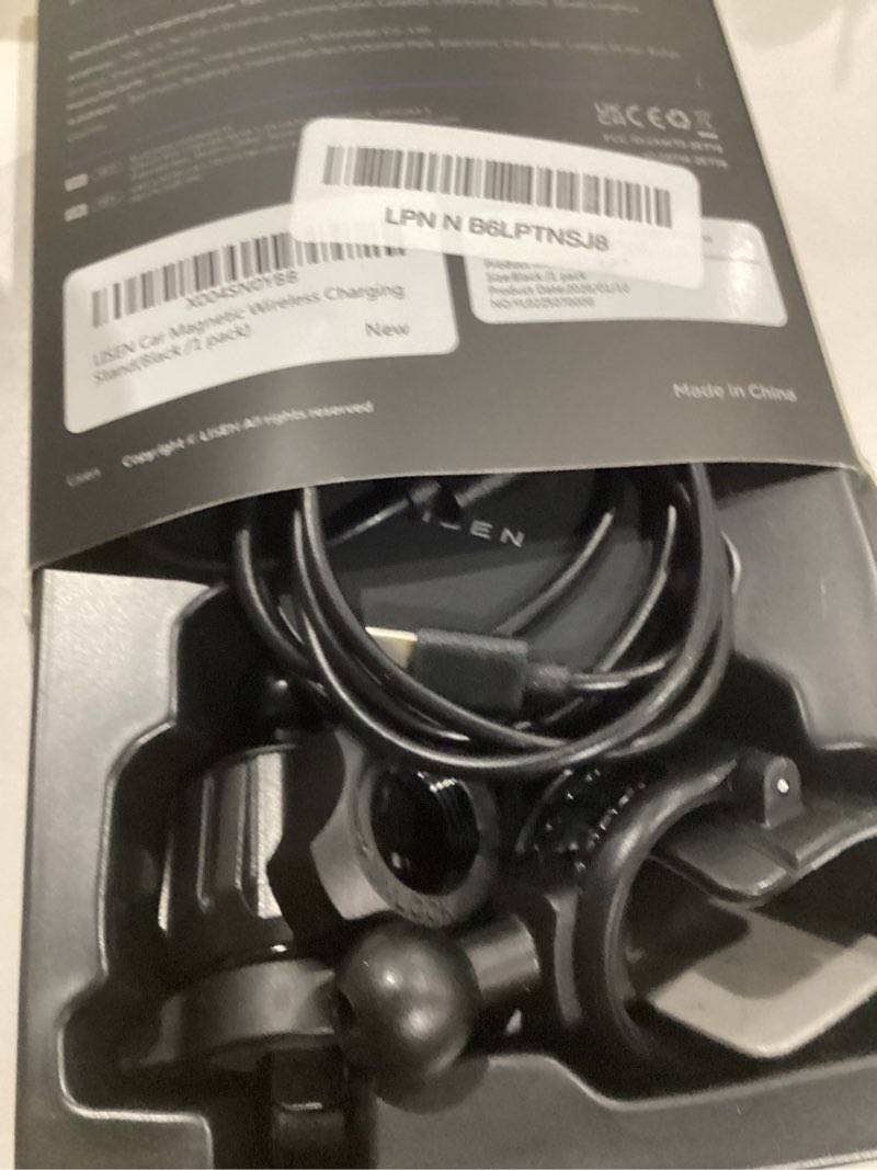 Condition photo showing Good Condition for lisen for 15w magsafe car mount charger,magnetic wireless cars charger,magnetic phone holder for cars,phone holders for your car accessories for men women jeep ford f150 for iphone 17-12,samsung,gifts black