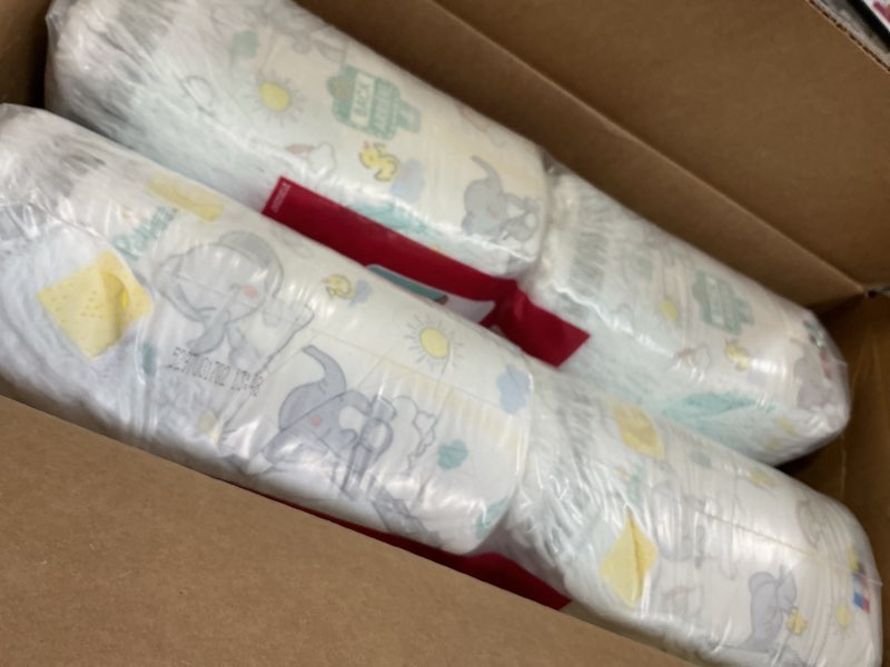 Condition photo showing Good Condition for Pampers Diapers - Swaddlers 360° - Size 4, 132 Count, up to 100% Leakproof Comfy Dry Fit, Designed for Easy Changes, Pull On Baby Diaper (Packaging May Vary) Size 4 132
