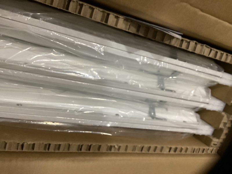 Condition photo showing Good Condition for AIKVSXER 6 Pack 2x2 LED Flat Panel Light - Selectable 5 CCT 3000K-6500K & 5 Wattage 30-50W 5500Lm 0-10V Dimmable 2x2 led Drop Ceiling Lights 120-277V for Commercial and Home 2x2-6p