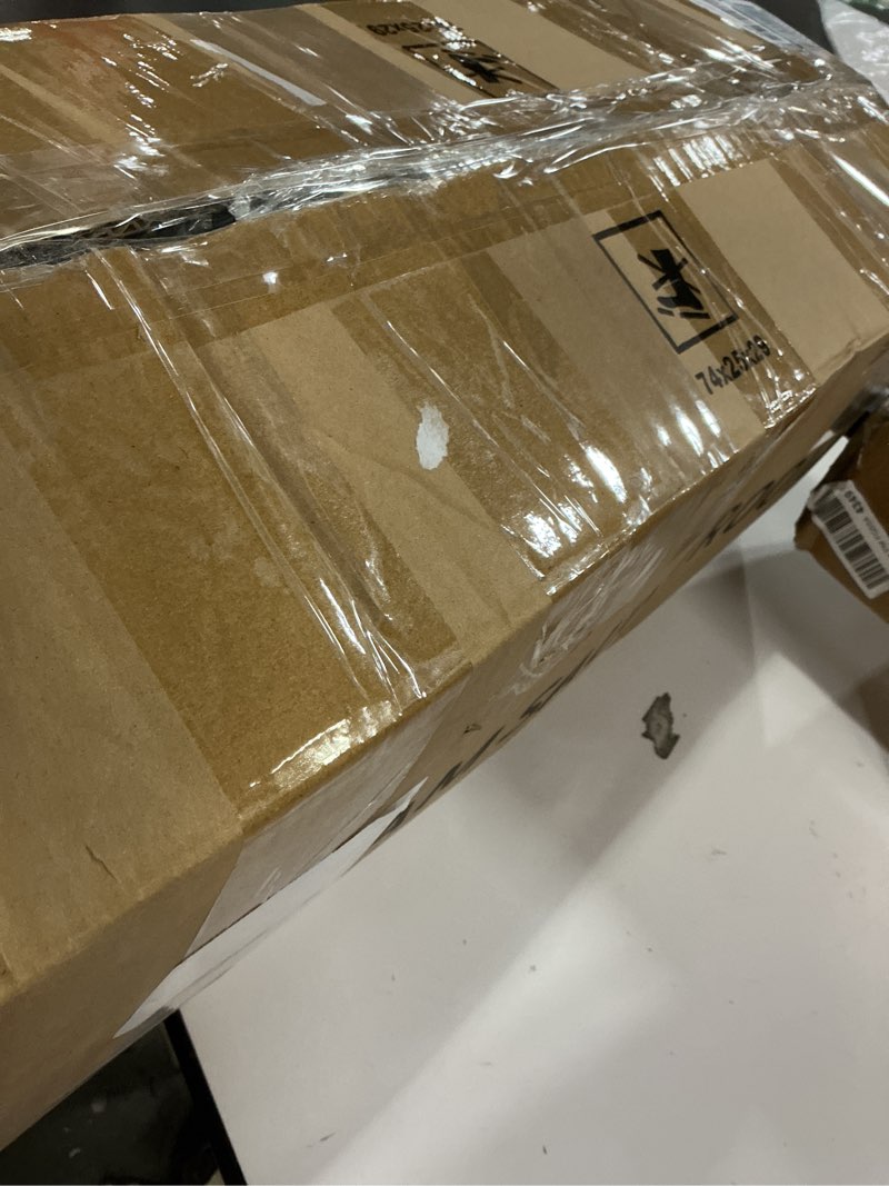 Condition photo showing As Is for Upgraded Portable Sauna for Home?Relaxation, Steam Sauna for Home with Steamer, Remote Control, Folding Chair, 9 Levels