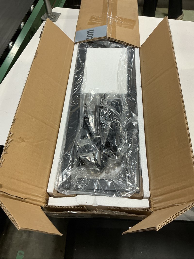 Condition photo showing New/Like New for Keelian 90 inch Narrow Console Table with Outlet,Adjustable Height(25"-37") Behind Sofa Table,Couch Behind Table Skinny,Couch Shelf with Charging Station,Long Entryway Tables for Living Room, Brown Rustic Brown 90" height-adjustable